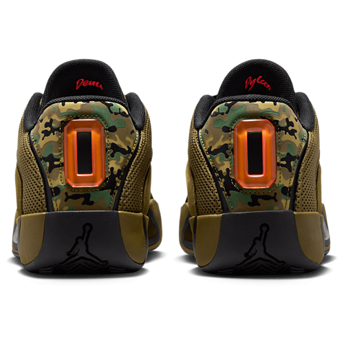 Men's Tatum 4 ASW Black/Infrared/Moss Green - View 3