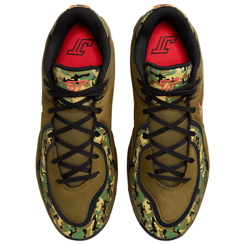 Men's Tatum 4 ASW Black/Infrared/Moss Green - View 4