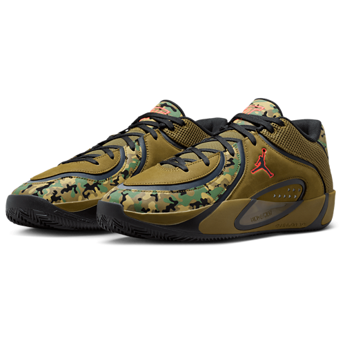 Men's Tatum 4 ASW Black/Infrared/Moss Green - View 6