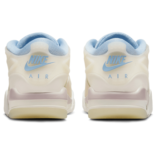 Girls' Grade School AJ 4 Remastered Sail/Purple/Light Armory Blue - View 3