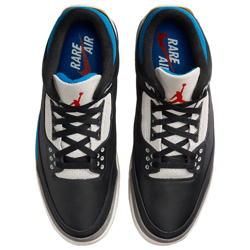AJ Retro 3 OG Black/Chile Red/Neutral Grey - View 4
