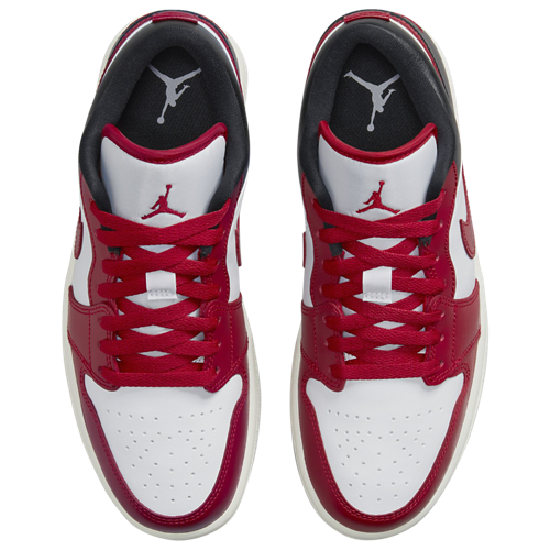 AJ 1 Low Black/White/Red - View 5