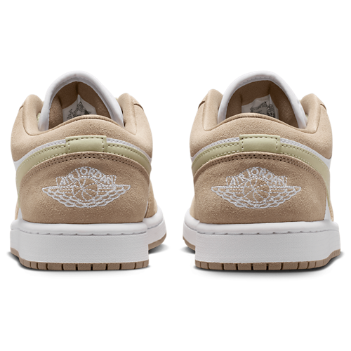 AJ 1 Low White/Olive Aura/Khaki - View 3
