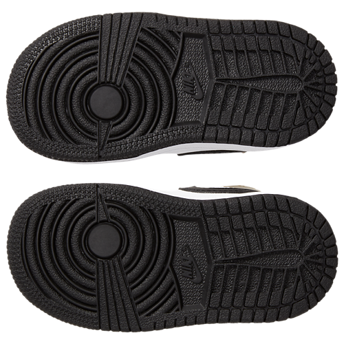 Boys' Toddler AJ 1 Mid SE Black/Metallic Gold/White - View 5