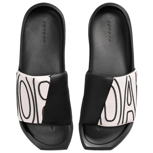 Nola Slides Chalk/Off Noir - View 3
