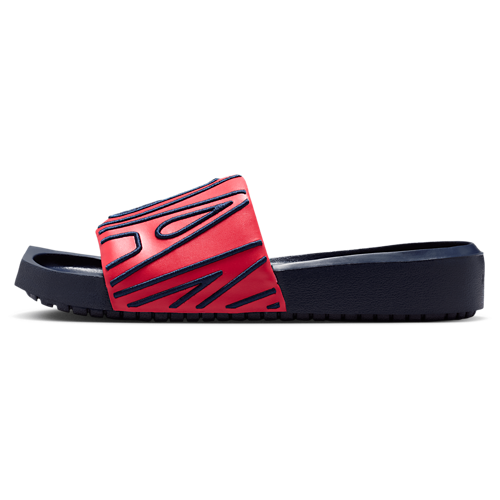 Nola Slides Obsidian/Desert Berry/Track Red - View 2
