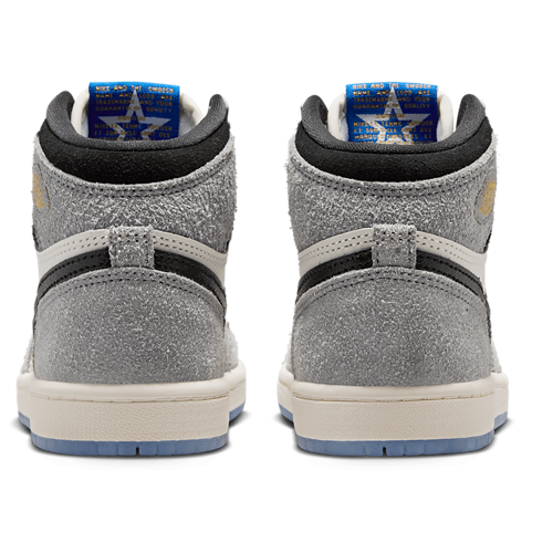 Boys' Preschool Retro 1 High OG Black/Cool Grey/Sail - View 3