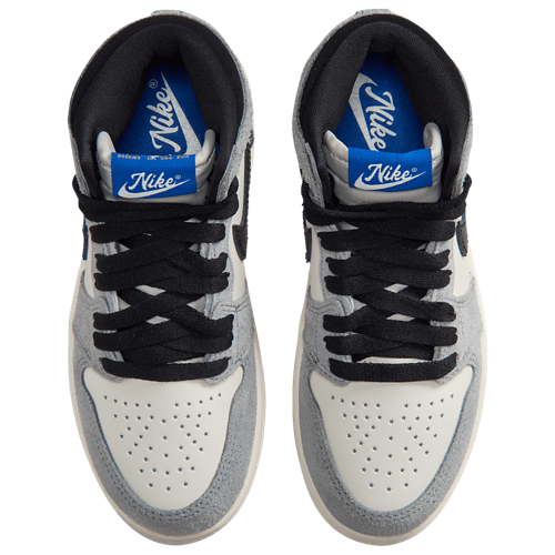 Boys' Preschool Retro 1 High OG Black/Cool Grey/Sail - View 4