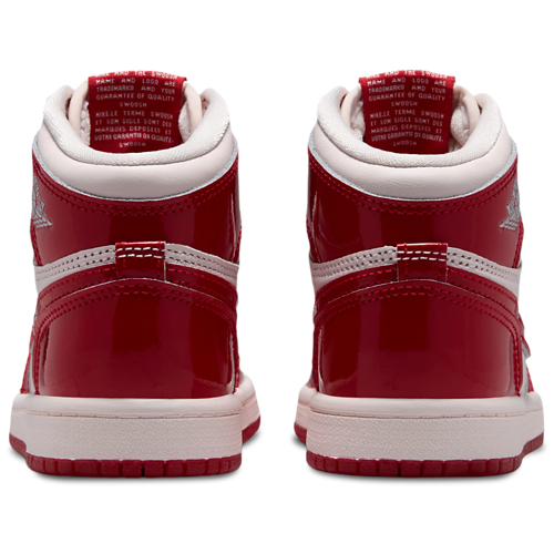 Girls' Preschool Retro 1 High OG Red/Pink/Silver - View 3