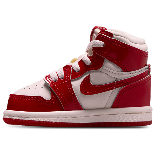 Girls' Toddler Retro 1 High OG Red/Silver/Pink - View 2