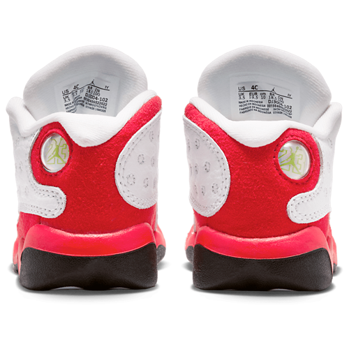 Boys' Toddler Retro 13 White/Black/True Red - View 3