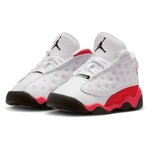 Boys' Toddler Retro 13 White/Black/True Red - View 6