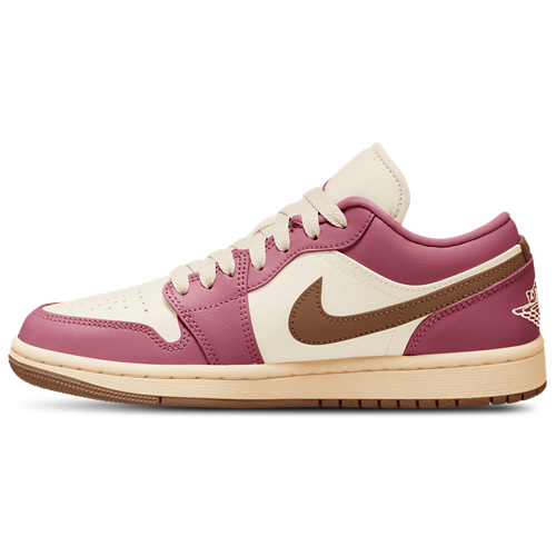 AJ 1 Low Pink/White/Brown - View 2