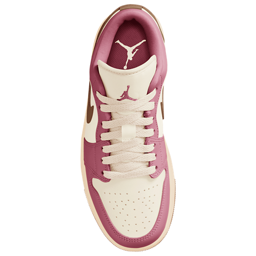 AJ 1 Low Pink/White/Brown - View 3