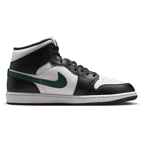 AJ 1 Mid Black/Summit White/Gorge Green - View 1