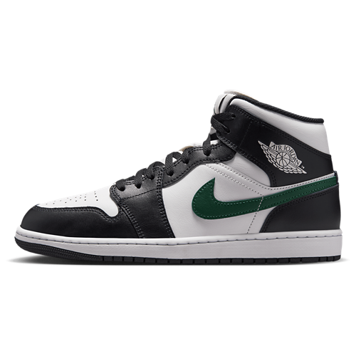 AJ 1 Mid Black/Summit White/Gorge Green - View 2