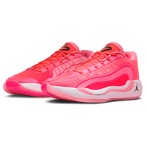 Men's Luka 4 Black/Flash Crimson/Sunset Pulse - View 6