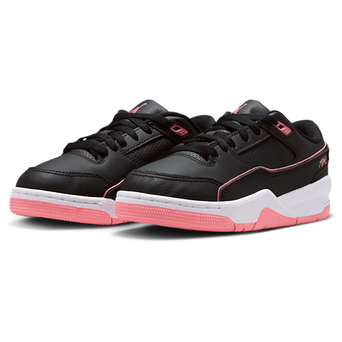 Boys' Grade School Flight Court Black/White/Pink Gaze - View 6
