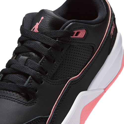 Boys' Grade School Flight Court Black/White/Pink Gaze - View 7