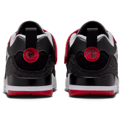 Boys' Preschool Spizike Low Gym Red/Black/Wolf Gray - View 3