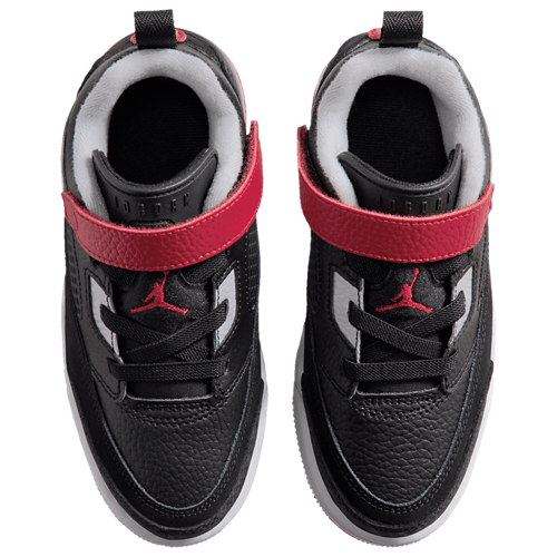 Boys' Preschool Spizike Low Gym Red/Black/Wolf Gray - View 4