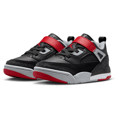 Boys' Preschool Spizike Low Gym Red/Black/Wolf Gray - View 6