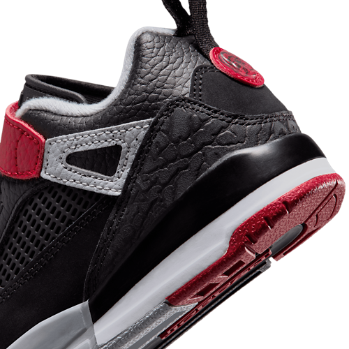 Boys' Preschool Spizike Low Gym Red/Black/Wolf Gray - View 8