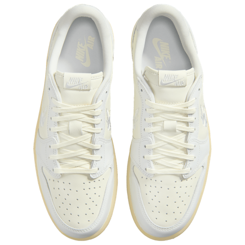 Men's 1 Retro Low OG V2 Sail/Off White/Coconut Milk - View 4