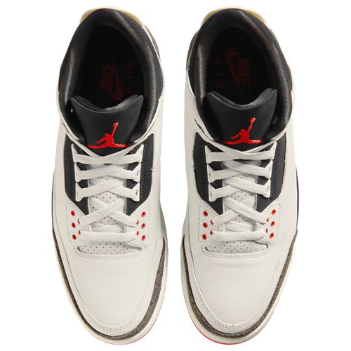 AJ Retro 3 OG Black/White/Red - View 4