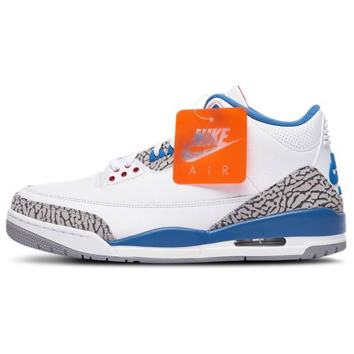 Men's Retro 3 White/Blue - View 3