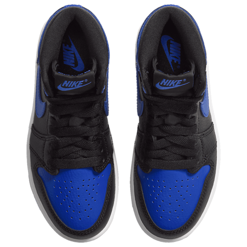 Boys' Preschool Retro 1 High OG Black/Multi - View 4
