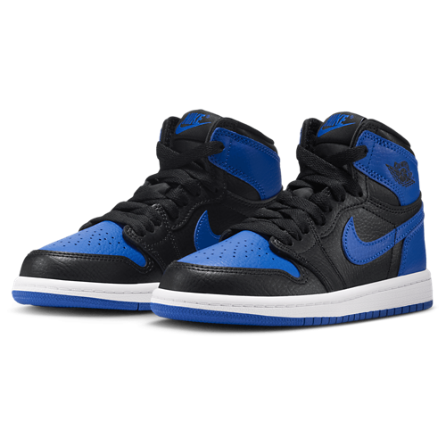 Boys' Preschool Retro 1 High OG Black/Multi - View 6