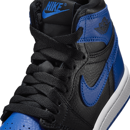 Boys' Preschool Retro 1 High OG Black/Multi - View 7