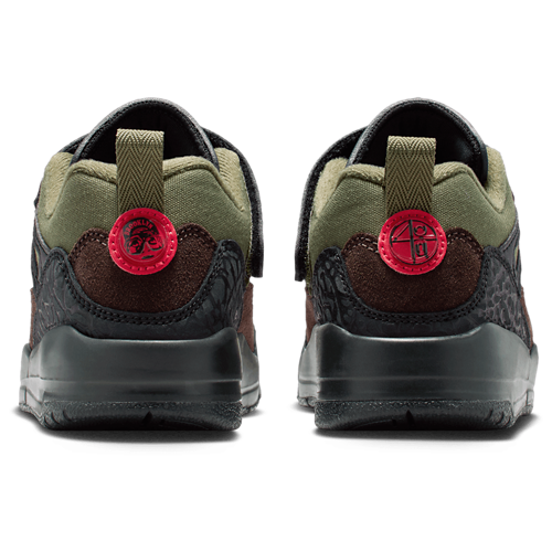 Boys' Preschool Spizike Low University Red/Black/Medium Olive - View 3