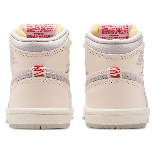 Boys' Toddler Retro 1 High Pale Ivory/University Red/Pale Ivory - View 3
