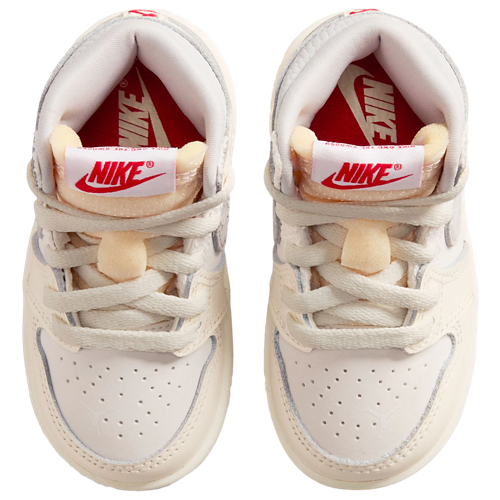 Boys' Toddler Retro 1 High Pale Ivory/University Red/Pale Ivory - View 4