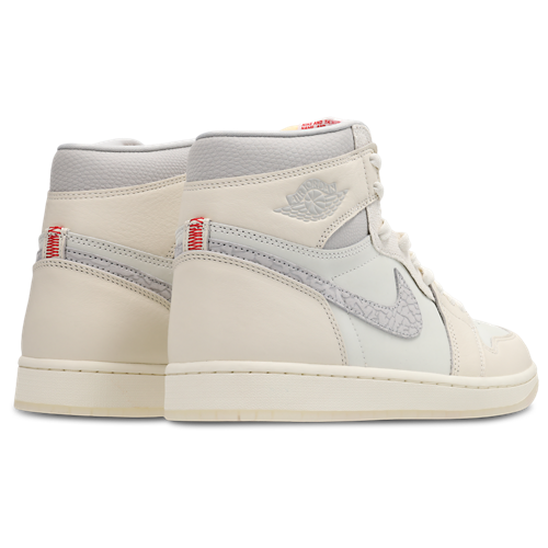 Men's AJ 1 Retro High OG V3 Sail/University Red/Pale Ivory - View 3