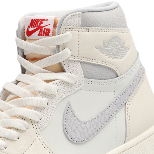 Men's AJ 1 Retro High OG V3 Sail/University Red/Pale Ivory - View 7