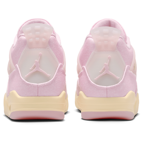 Women's Retro 4 Iced Carmine/Peal Pink - View 3