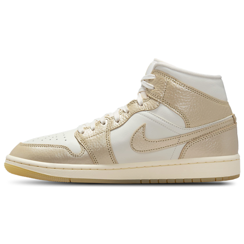 AJ 1 Mid Team Gold/Sail/Pale Ivory - View 2