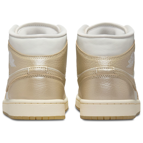 AJ 1 Mid Team Gold/Sail/Pale Ivory - View 3