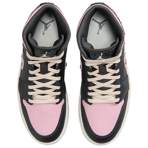AJ 1 Mid SE Mtlc Silver/Anthracite/Iced Carmine - View 4