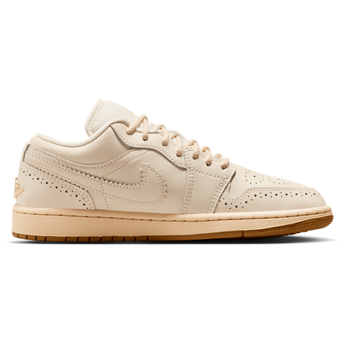 Women's AJ 1 Low SE V2 Chalk/Chalk/Metallic Gold - View 1