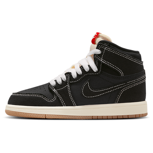 Boys' Preschool 1 Retro High OG FC Red/Sail/Black - View 2