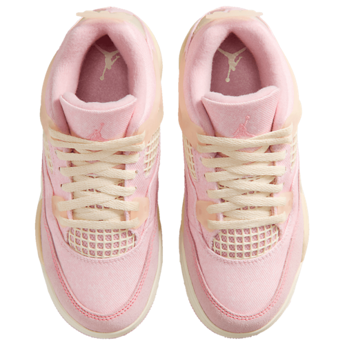 Girls' Preschool Retro 4 Coconut Milk/Pearl Pink - View 4