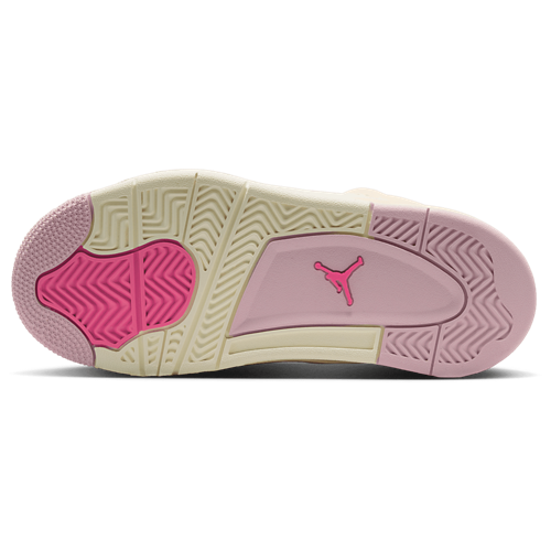 Girls' Preschool Retro 4 Coconut Milk/Pearl Pink - View 5