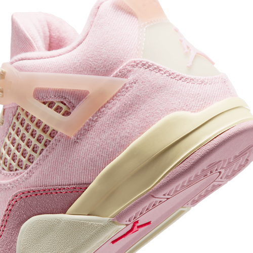 Girls' Preschool Retro 4 Coconut Milk/Pearl Pink - View 8