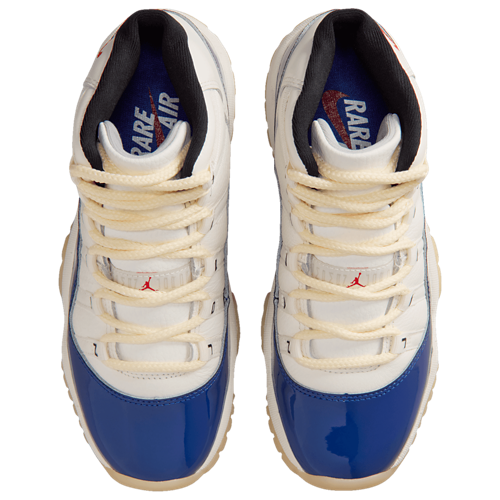 Boys' Grade School Retro 11 Navy/White - View 4