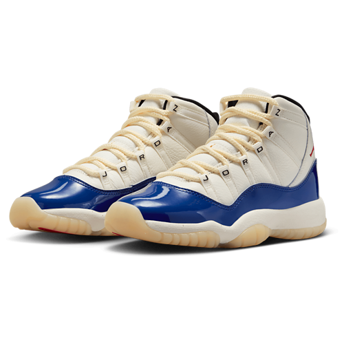 Boys' Grade School Retro 11 Navy/White - View 6