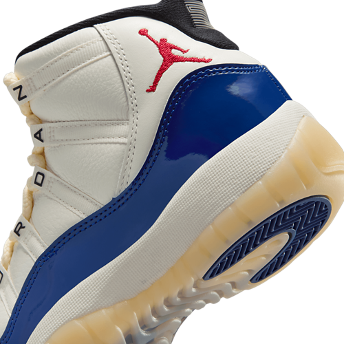 Boys' Grade School Retro 11 Navy/White - View 8